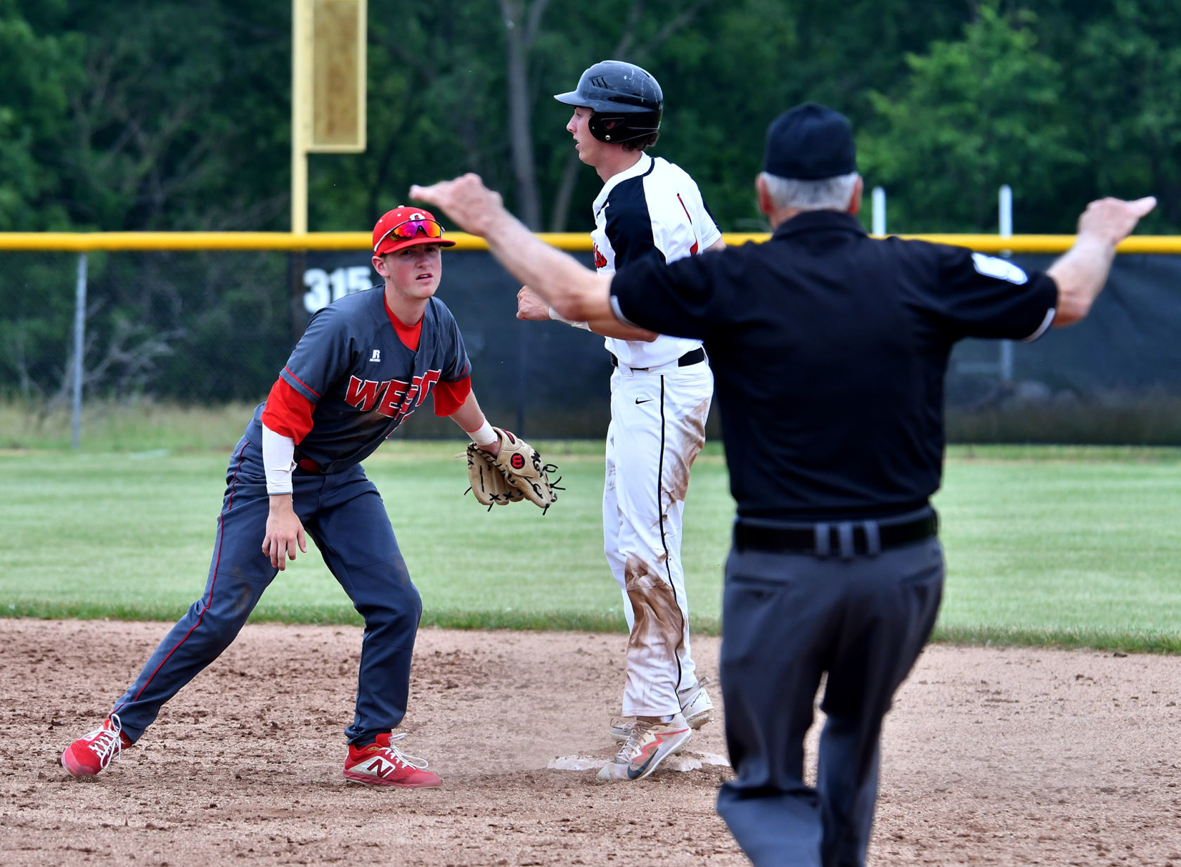 Davenport West at Assumption baseball